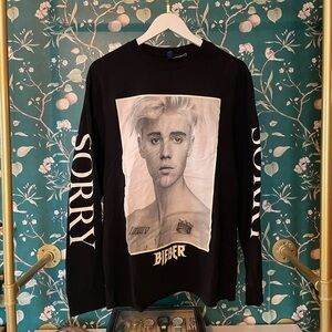 Justin Bieber “Sorry” Purpose Tour long sleeve shirt